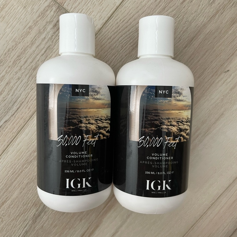 IGK 30,000 Feet Volume Conditioner Lot of 2